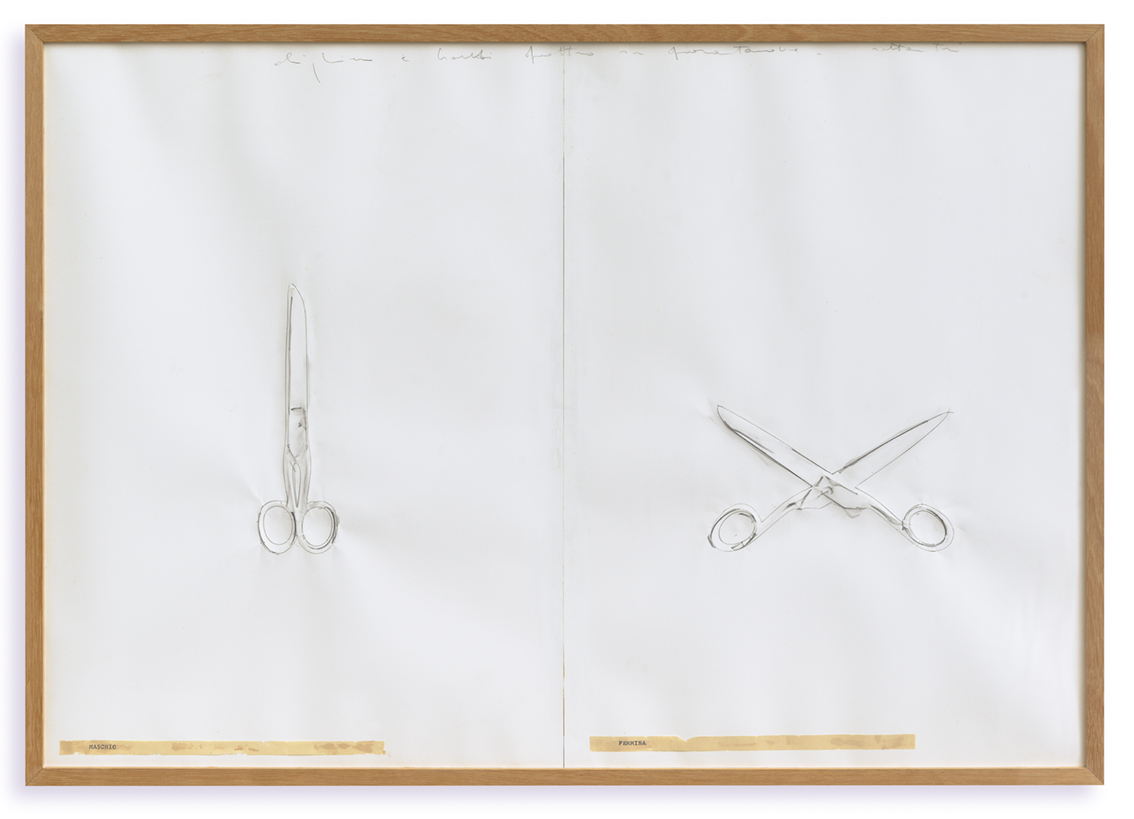 Artist Alighiero Boetti - Work 6