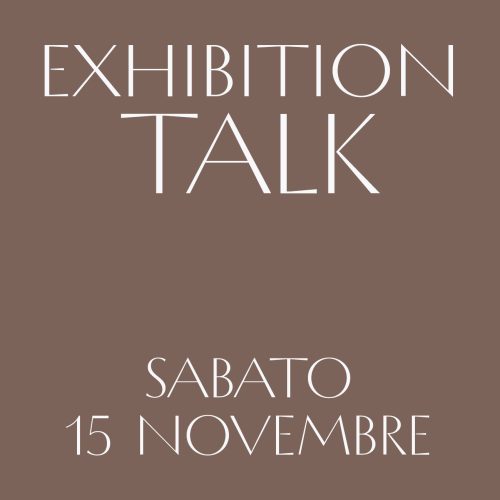 Date Event Talk Morandi Gallery