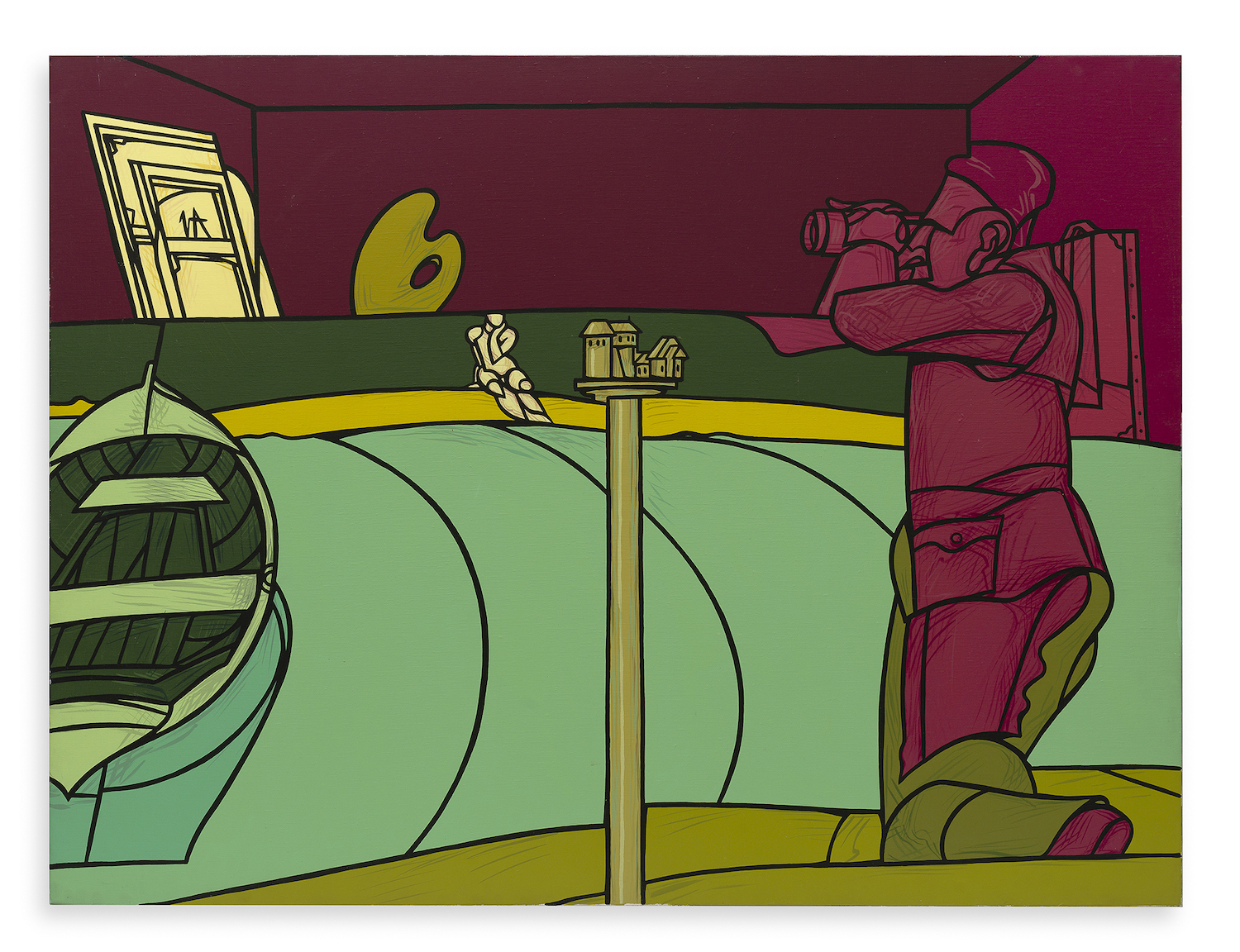 Artist Valerio Adami - Work 2